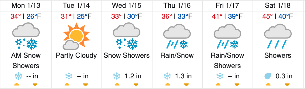 snow day care snow day care