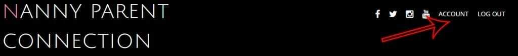 Click on Account